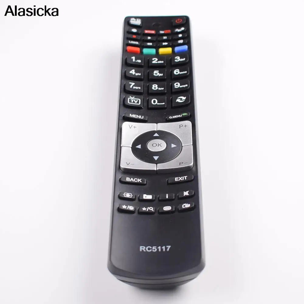 Пульт дистанционного управления RC5117 для телевизора Hitachi Telefunken Bush Sharp Finlux JVC, RC5118 для 28HYT45U 32HYT46U 42HYT42U 48HBT62U 50HYT62U
Пульт дистанционного управления RC5117 для телевизора Hitachi Telefunken Bush Sharp Finlux JVC, RC5118 для 28HYT45U 32HYT46U 42HYT42U 48HBT62U 50HYT62U