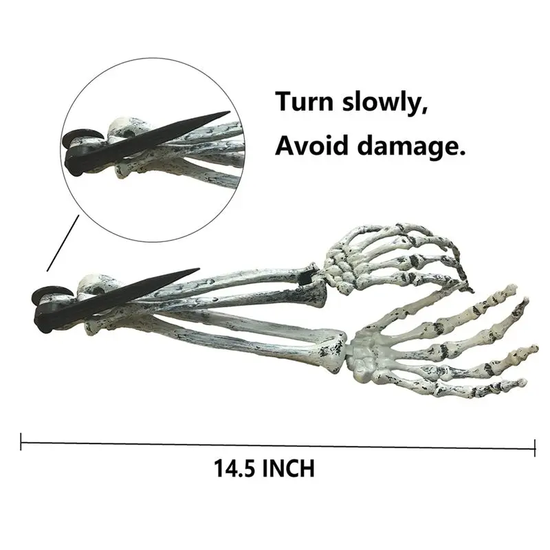 ABNH Realistic Skeleton Stakes Halloween Decorations for Lawn Stakes Garden Halloween Skeleton Decoration
ABNH Realistic Skeleton Stakes Halloween Decorations for Lawn Stakes Garden Halloween Skeleton Decoration