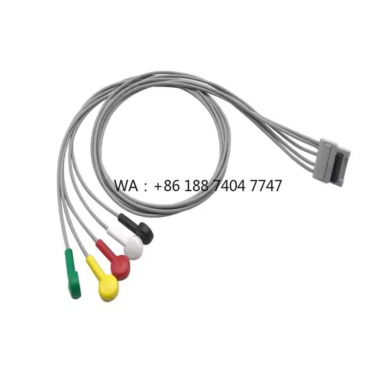 BTL-08 Compatible Holter Cable 5leads Snap
