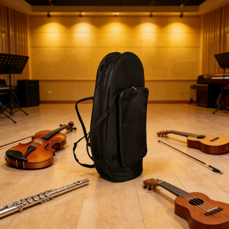 1pc Bass Horn Bag Brass Instrument Storage Bag Upright Key Medium Horn Bag Durable sturdy and highly breathable
1pc Bass Horn Bag Brass Instrument Storage Bag Upright Key Medium Horn Bag Durable sturdy and highly breathable