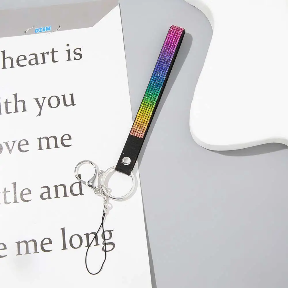 Keys Holder Bright Rhinestone ID Card Holder Short Phone Lanyard Keychain Lanyard Mobile Phone Straps Mobile Phone Accessories
Keys Holder Bright Rhinestone ID Card Holder Short Phone Lanyard Keychain Lanyard Mobile Phone Straps Mobile Phone Accessories