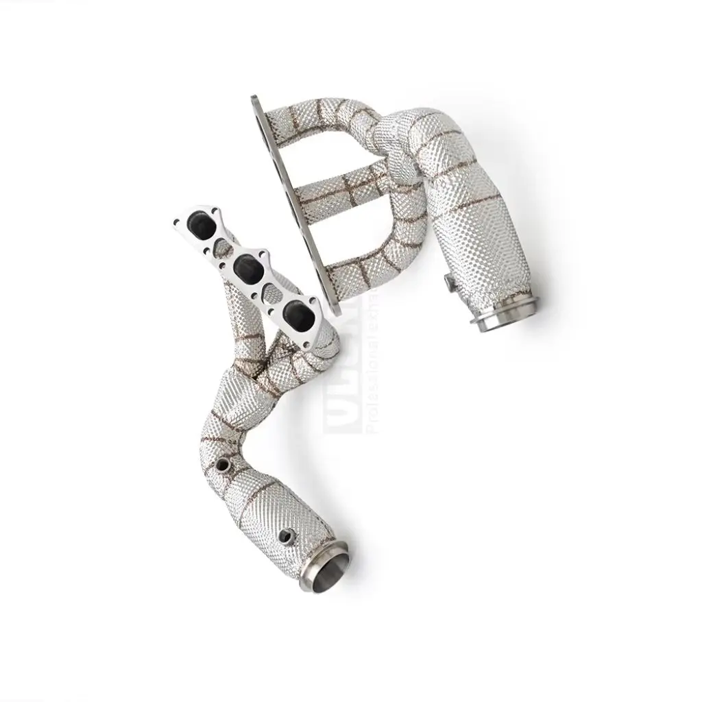 Stainless Steel Exhaust Manifold for Porsche 911 (991.1) 3.4 Carrera/Carrera 4 (2011–2015), with Heat-Shielded Exhaust Collecto
Stainless Steel Exhaust Manifold for Porsche 911 (991.1) 3.4 Carrera/Carrera 4 (2011–2015), with Heat-Shielded Exhaust Collecto