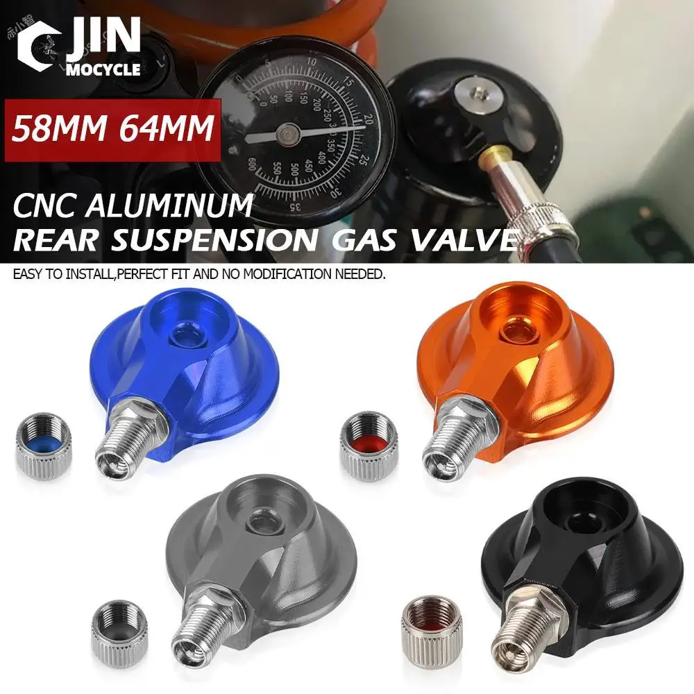 Motorcycle 58mm 64mm WP Rear Suspension Gas Valve For K-T-M 85 SX 125 150 250SX XCW 250 SXF 350 450SXF 250EXC 300 EXC 450 500
Motorcycle 58mm 64mm WP Rear Suspension Gas Valve For K-T-M 85 SX 125 150 250SX XCW 250 SXF 350 450SXF 250EXC 300 EXC 450 500