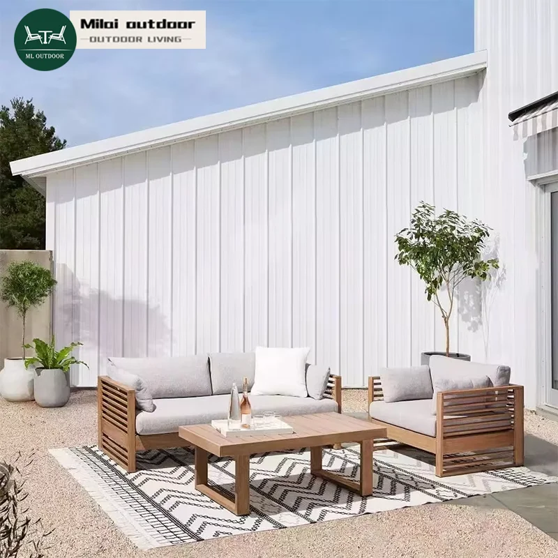 Factory Best-selling Outdoor Leisure Sofa Hotel Garden Terrace Teak Chair Villa Courtyard High-quality Furniture
Factory Best-selling Outdoor Leisure Sofa Hotel Garden Terrace Teak Chair Villa Courtyard High-quality Furniture