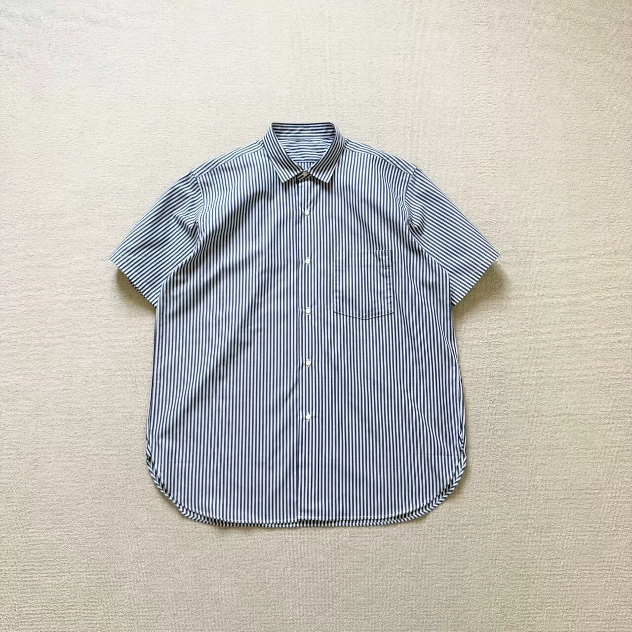 Quick Dry Breathable Outdoor Short Sleeve Shirt Japanese Style Loose Fit Polyester Cotton Blend Stripe Pattern Men's Button up
Quick Dry Breathable Outdoor Short Sleeve Shirt Japanese Style Loose Fit Polyester Cotton Blend Stripe Pattern Men's Button up