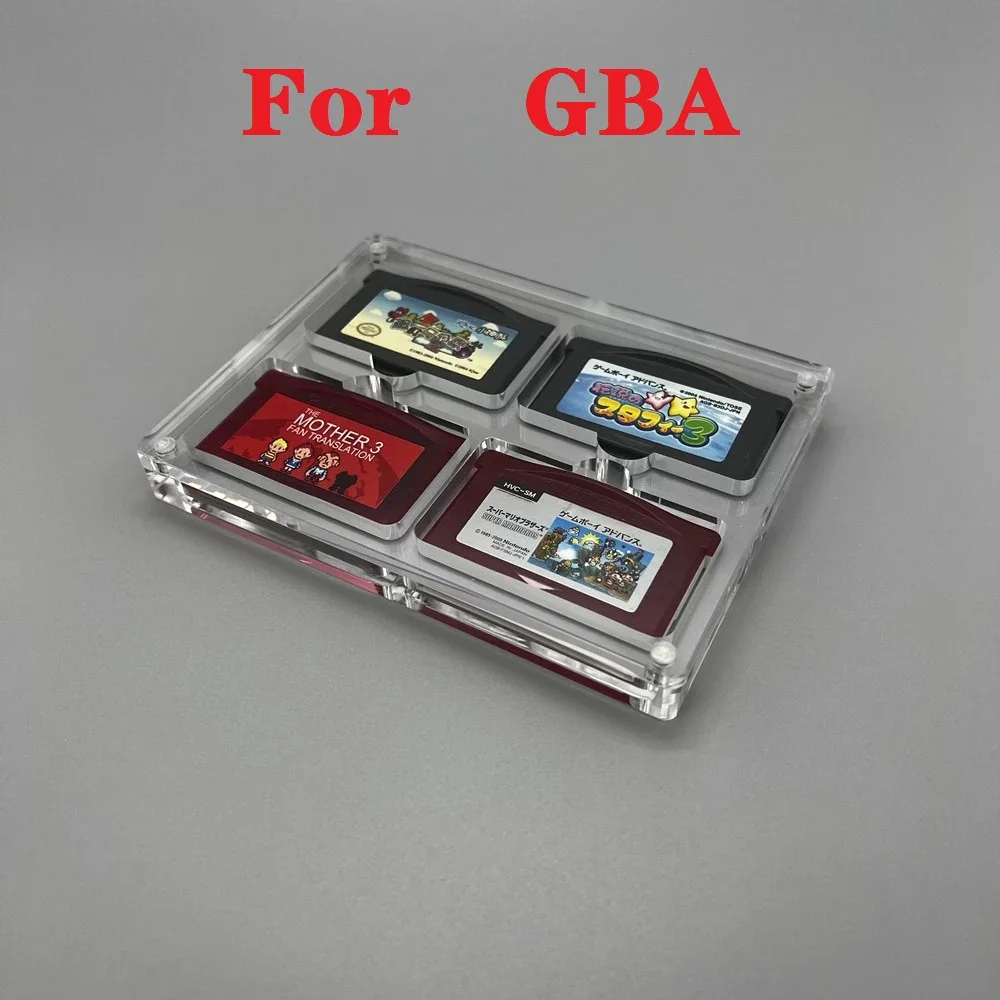 High transparency Acrylic Magnetic suction cover Games Storage Box Hard Shell cartridge Case for GameBoy ADVANCE GBA
High transparency Acrylic Magnetic suction cover Games Storage Box Hard Shell cartridge Case for GameBoy ADVANCE GBA