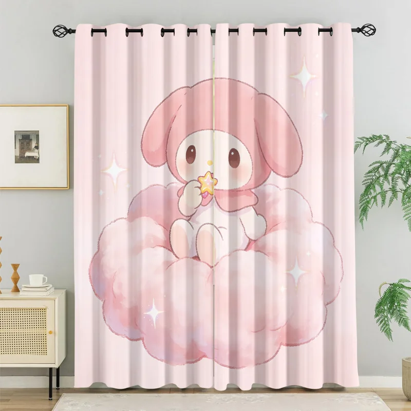 2Pcs Sanrio My Melody Strawberry Blackout Curtains, Cute Cartoon Window Drapes for Kids Girls Bedroom Living Room Home Decor
2Pcs Sanrio My Melody Strawberry Blackout Curtains, Cute Cartoon Window Drapes for Kids Girls Bedroom Living Room Home Decor