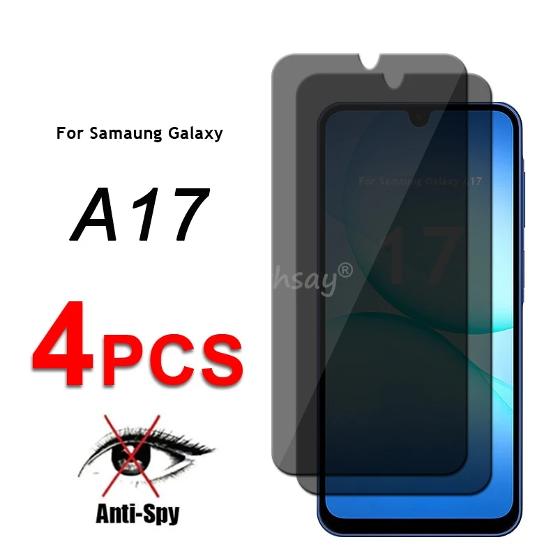 Privacy Screen Glass For Samsung Galaxy A17 Glass Anti-Spy Protector Screen Samsung A17 Tempered Glass Galaxy A17 Tempered Film
Privacy Screen Glass For Samsung Galaxy A17 Glass Anti-Spy Protector Screen Samsung A17 Tempered Glass Galaxy A17 Tempered Film