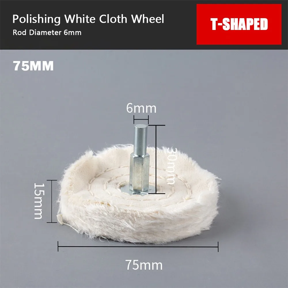 1Pcs New 50/65/75/100mm Polishing Mop Wheel with 6mm Connecting Rod Cloth Grinder Pad Polishing Wheel Pad Power Tool
1Pcs New 50/65/75/100mm Polishing Mop Wheel with 6mm Connecting Rod Cloth Grinder Pad Polishing Wheel Pad Power Tool