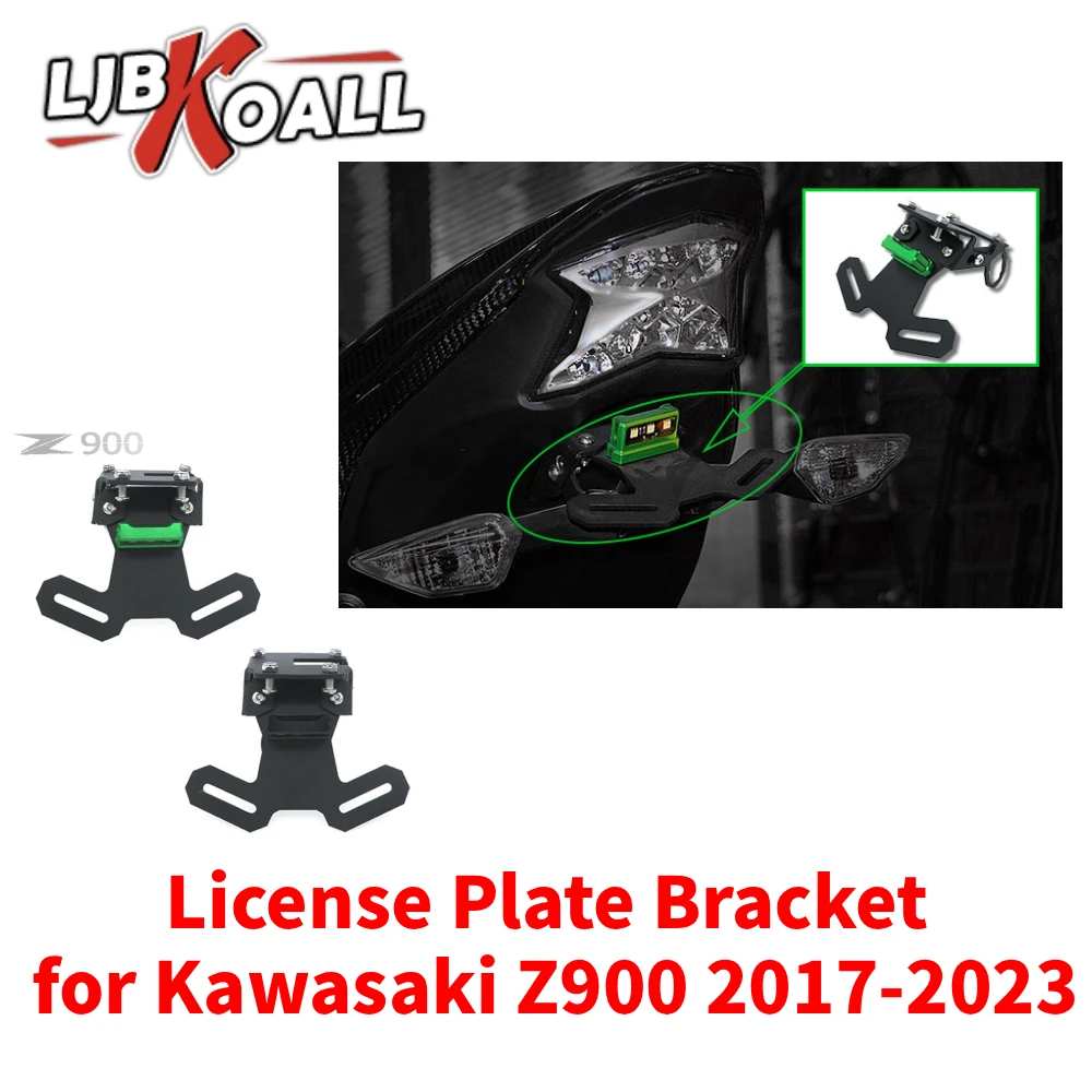 License Plate Bracket for Kawasaki Z900 2017-2023 Fender Eliminator Tail Tidy Rear License Plate Frame Mount Holder Bracket
License Plate Bracket for Kawasaki Z900 2017-2023 Fender Eliminator Tail Tidy Rear License Plate Frame Mount Holder Bracket
