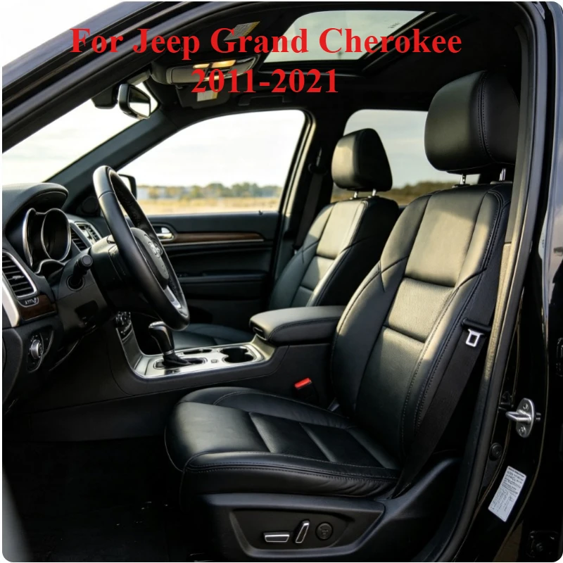 5 Seat for Jeep Grand Cherokee 2011-2021 Custom Vegan Leather Car Seat Covers Full Set Auto Interior Accessories Protector
5 Seat for Jeep Grand Cherokee 2011-2021 Custom Vegan Leather Car Seat Covers Full Set Auto Interior Accessories Protector
