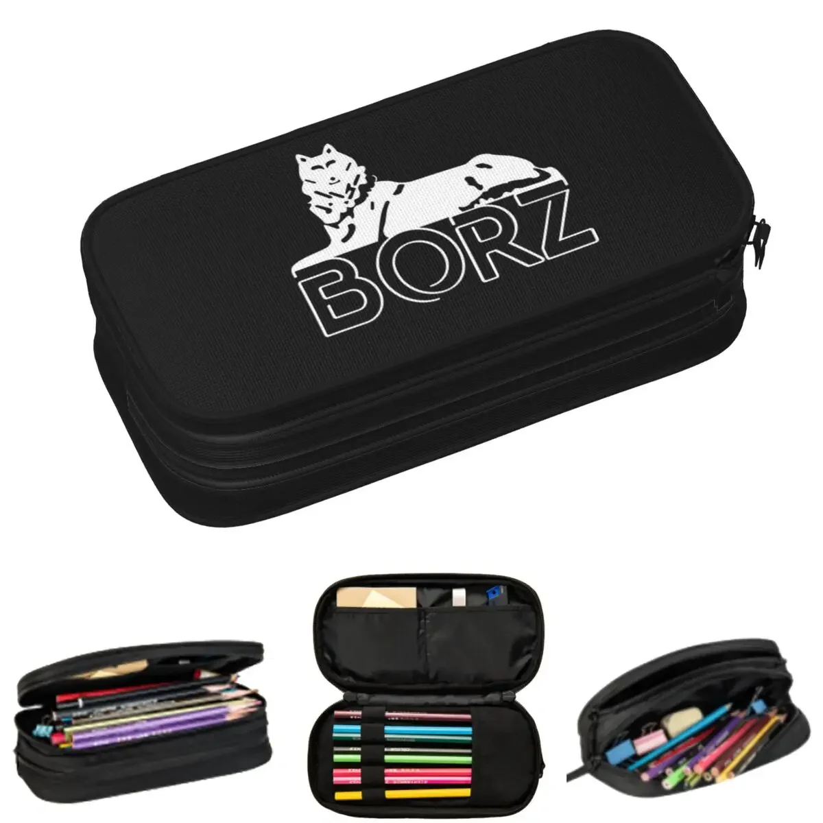 Chechen Borz Chechnya Coat Of Arms Pencil Cases for Students School Pen Box Pencil Bag Big Capacity Pencil Pouch Pen Holder
Chechen Borz Chechnya Coat Of Arms Pencil Cases for Students School Pen Box Pencil Bag Big Capacity Pencil Pouch Pen Holder