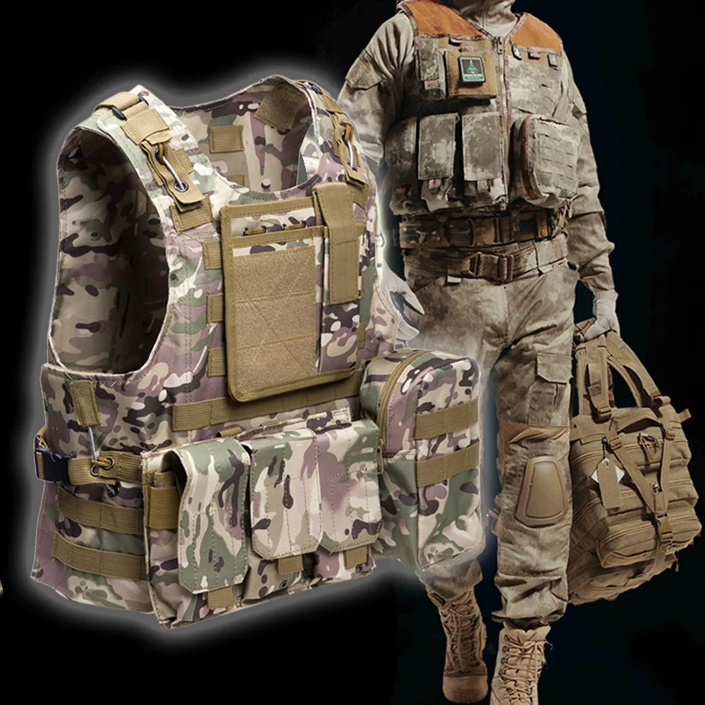 Hunting Vest For Unisex 2024 New Tactical Multi-Functional Amphibious Outdoor Camouflage Steel Wire Design High Quality Fashion
Hunting Vest For Unisex 2024 New Tactical Multi-Functional Amphibious Outdoor Camouflage Steel Wire Design High Quality Fashion