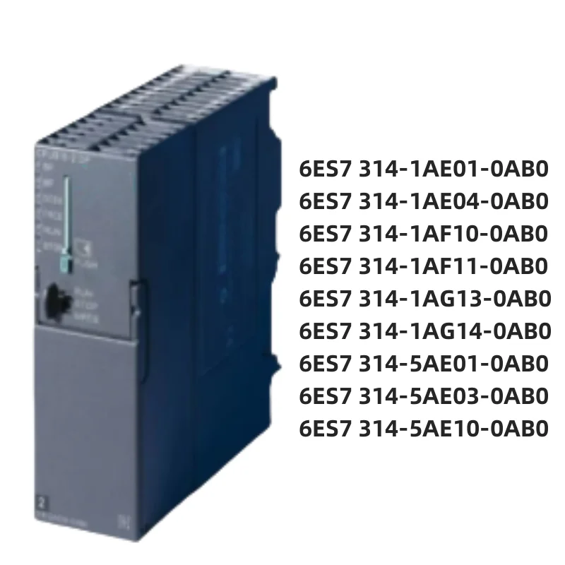 Оригинальный НОВЫЙ S7-300CPU 6ES7 314-1AG14/1AG13/1AF11/1AF10/1AE04-0AB0
Оригинальный НОВЫЙ S7-300CPU 6ES7 314-1AG14/1AG13/1AF11/1AF10/1AE04-0AB0