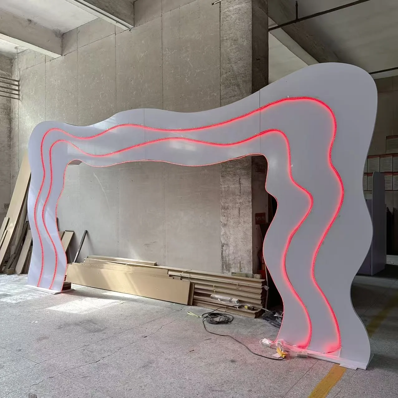 #@LED Wedding PVC Arches Modern Design Wedding Backdrop Arch Decorations,for Background Support for Wedding Parties
#@LED Wedding PVC Arches Modern Design Wedding Backdrop Arch Decorations,for Background Support for Wedding Parties