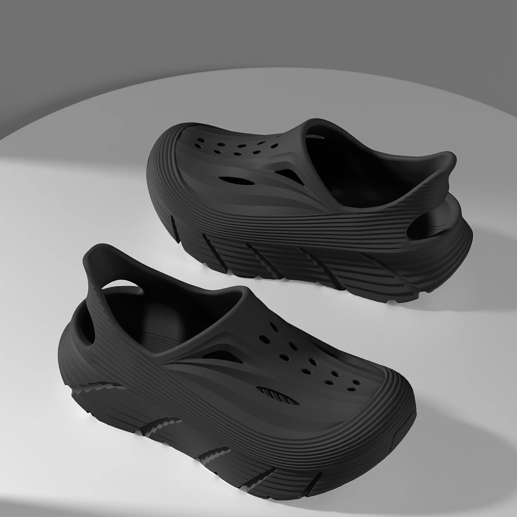 New Spring and Summer Comfortable Thick-Soled Eva Fashion Breathable Lightweight Clogs for Men and Women, Suitable for Home, Outdoor, Daily Commuting, and Versatile
New Spring and Summer Comfortable Thick-Soled Eva Fashion Breathable Lightweight Clogs for Men and Women, Suitable for Home, Outdoor, Daily Commuting, and Versatile