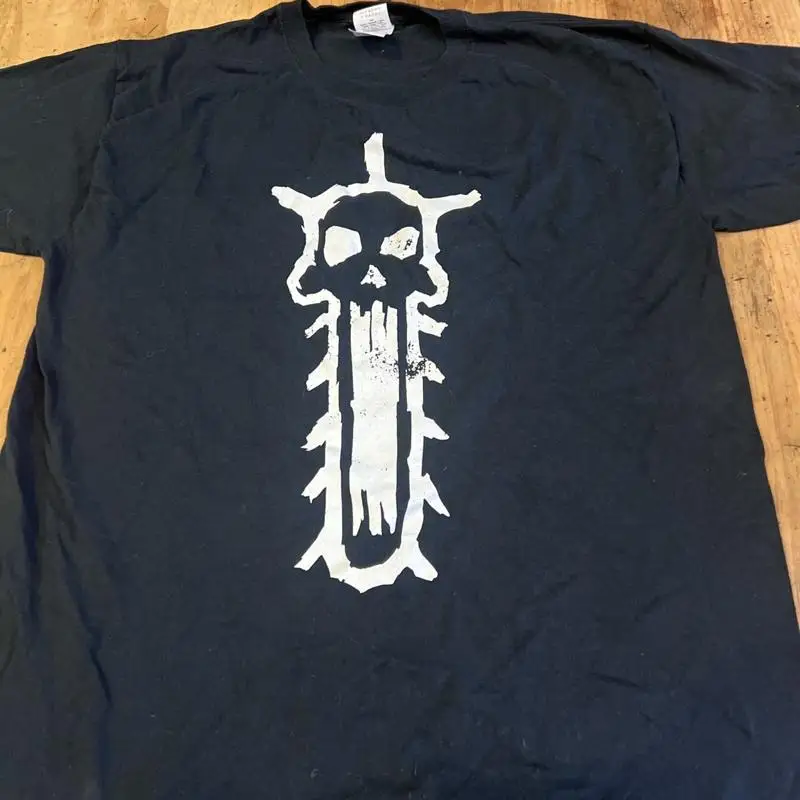 MAD MAX Scabrous Scrotus Chainsaw Gamestop Promo T Shirt Mens L Large Rare
MAD MAX Scabrous Scrotus Chainsaw Gamestop Promo T Shirt Mens L Large Rare