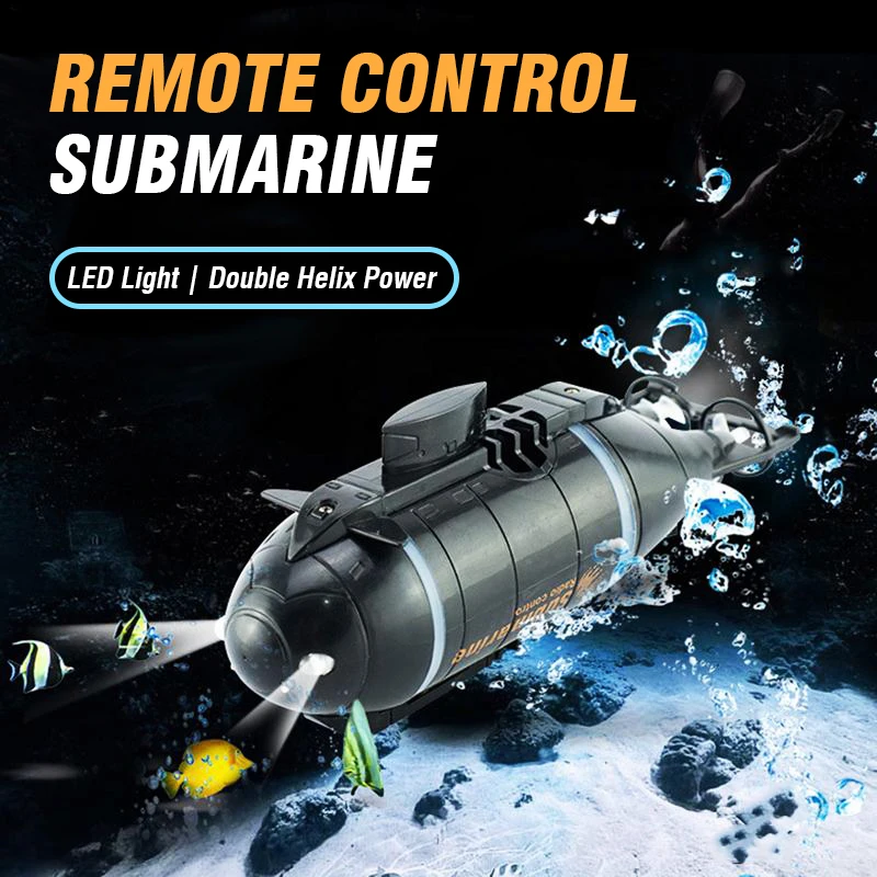 Mini Rc Boat Toys for Kids Remote Control Submarine with Led Simulation Model Radio-Controlled Nuclear Submarine Childern Gift
Mini Rc Boat Toys for Kids Remote Control Submarine with Led Simulation Model Radio-Controlled Nuclear Submarine Childern Gift