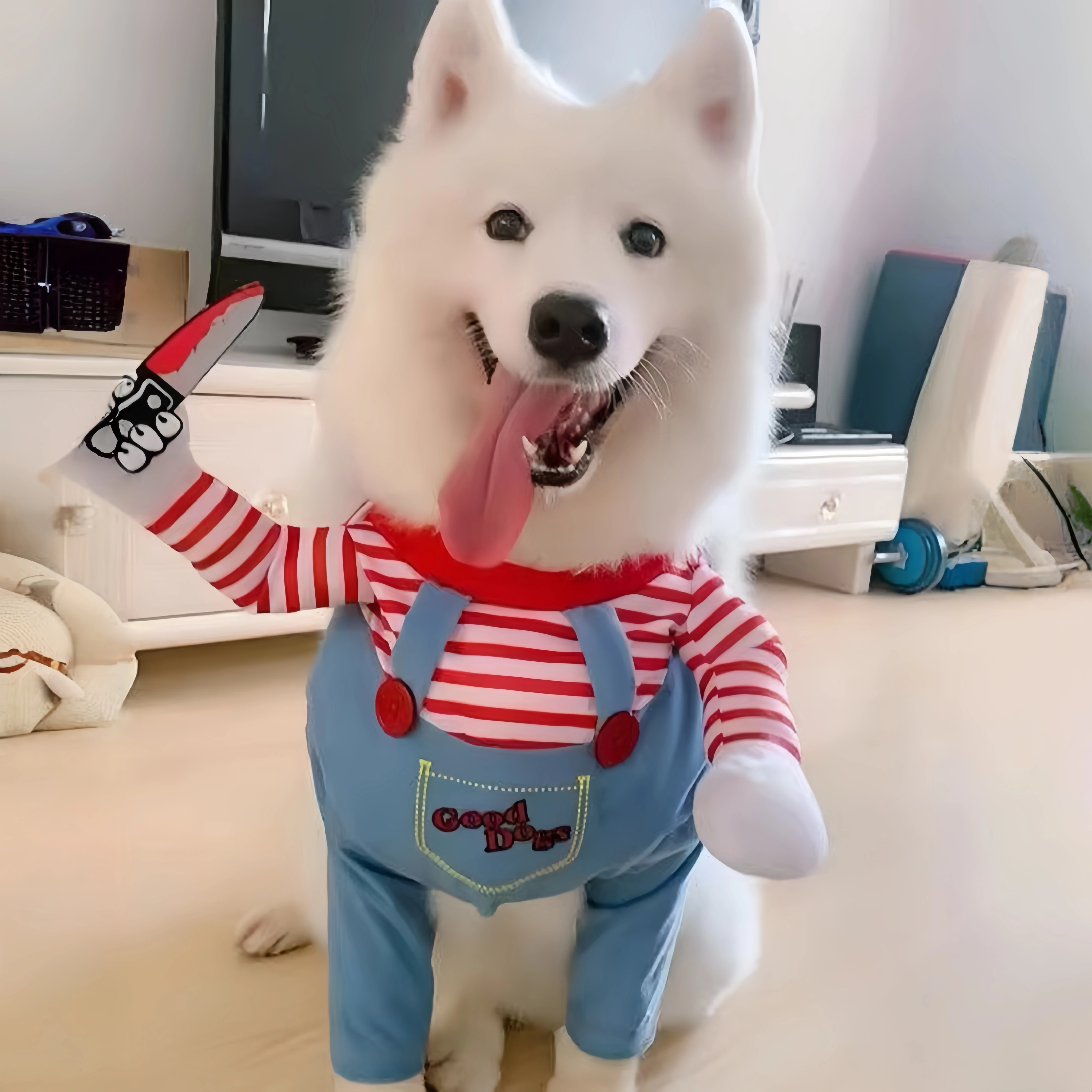 Cute Funny Dog Clothes Halloween Pet Costume For Small Big Dogs Cats Adjustable Puppy Cosplay Outfits Jumpsuit Pug Party Apparel
Cute Funny Dog Clothes Halloween Pet Costume For Small Big Dogs Cats Adjustable Puppy Cosplay Outfits Jumpsuit Pug Party Apparel