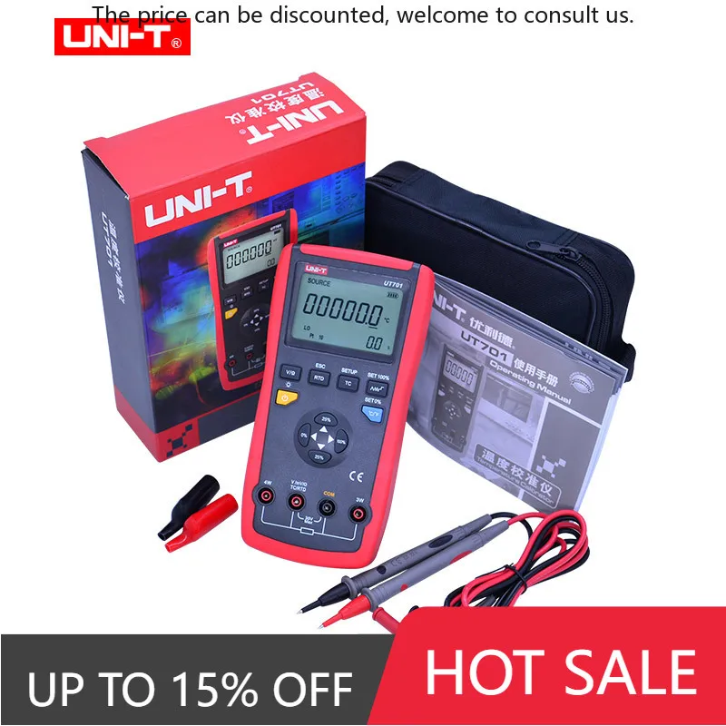 UT701 Temperature Calibrator For Temperature Calibration And Detection Of 10 Types Of Thermocouples 4 Types Of Thermal Resistors
UT701 Temperature Calibrator For Temperature Calibration And Detection Of 10 Types Of Thermocouples 4 Types Of Thermal Resistors