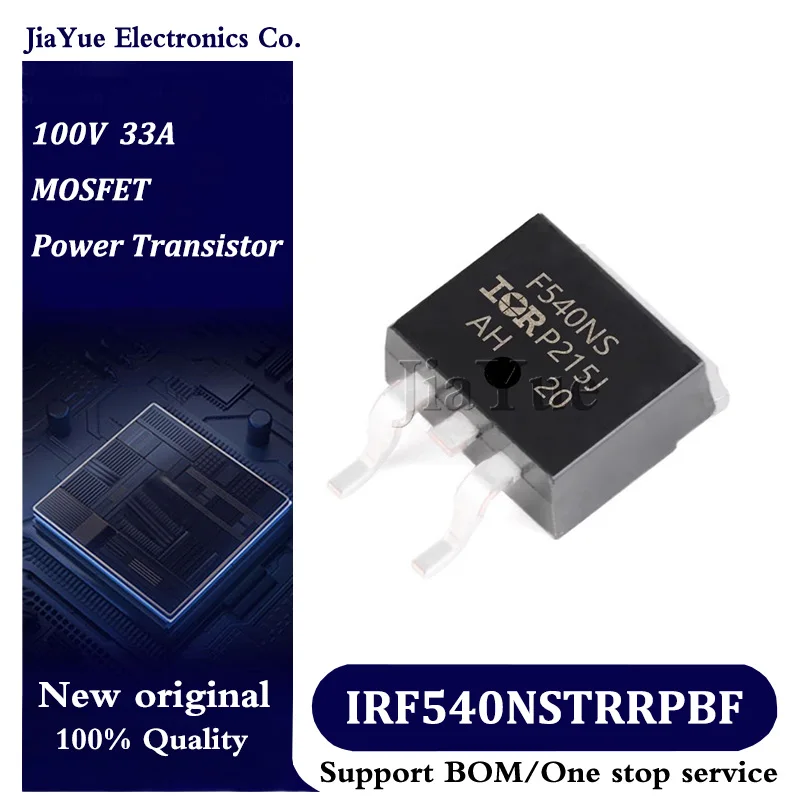 5pcs/lot 100% New Original Chips IRF540NSTRRPBF D2PAK 100V 33A MOSFET Field effect tube Power Transistor IRF540NSTRRPbF
5pcs/lot 100% New Original Chips IRF540NSTRRPBF D2PAK 100V 33A MOSFET Field effect tube Power Transistor IRF540NSTRRPbF