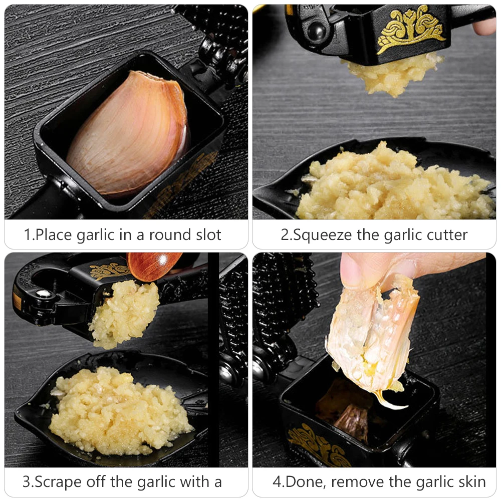 【】Garlic Press Zinc Alloy Kitchen Squeezer Crusher Mincer Handheld Garlic Ginger Squeezer Kitchen Supplies Zinc Alloy Garlic 
【】Garlic Press Zinc Alloy Kitchen Squeezer Crusher Mincer Handheld Garlic Ginger Squeezer Kitchen Supplies Zinc Alloy Garlic