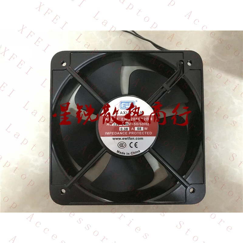 D 1pcs FOR EWT EW22060A2BH 220V .038A 58W 22cm AC fan cooling fan
D 1pcs FOR EWT EW22060A2BH 220V .038A 58W 22cm AC fan cooling fan