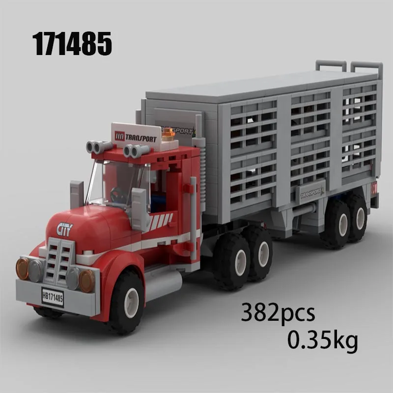 H4Spot MOC-171485 87395 строительный блок автомобиль для перевозки животных модульный строительный блок модель здания игрушечный автомобиль DIY сборка
H4Spot MOC-171485 87395 строительный блок автомобиль для перевозки животных модульный строительный блок модель здания игрушечный автомобиль DIY сборка