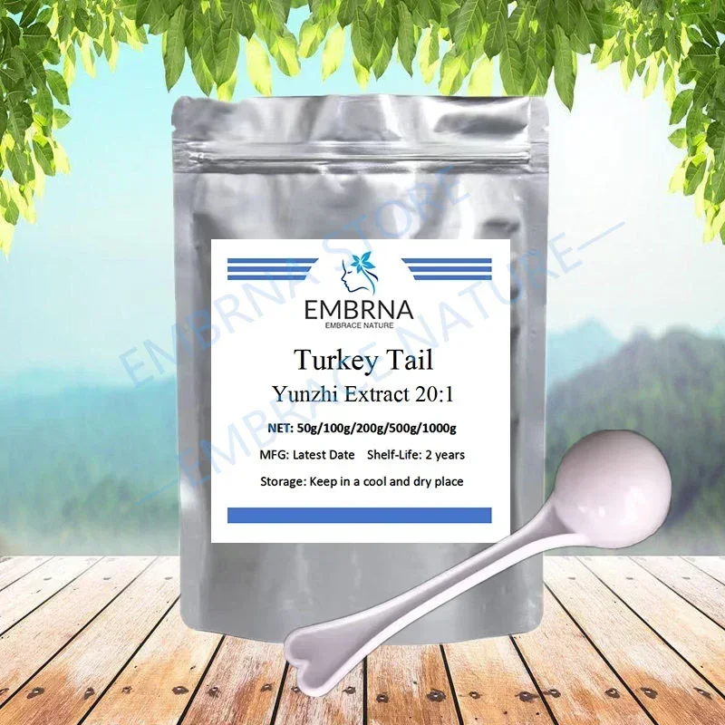 EMBRNA 50g-1000g Turkey Tail 30:1 (Coriolus Versicolor) Extracto Factory Direct Supply
EMBRNA 50g-1000g Turkey Tail 30:1 (Coriolus Versicolor) Extracto Factory Direct Supply