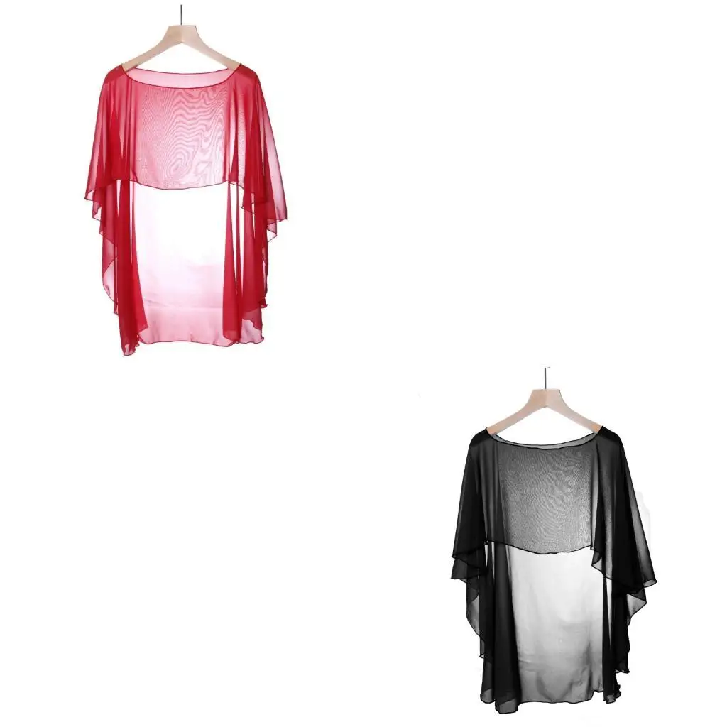 P9FE Simple Design Bells Sleeve Shawl Sunscreen Shoulder Wrap For City Walking And Beach Vacation Dresses Cover Up
P9FE Simple Design Bells Sleeve Shawl Sunscreen Shoulder Wrap For City Walking And Beach Vacation Dresses Cover Up
