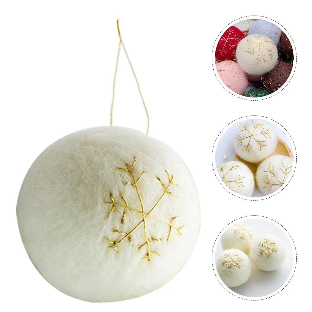 3Pcs Wool Felt Hanging Balls Christmas Decorative Ornaments for Xmas Tree Party Wall Window Door Decorations Festival Gift Ideas
3Pcs Wool Felt Hanging Balls Christmas Decorative Ornaments for Xmas Tree Party Wall Window Door Decorations Festival Gift Ideas