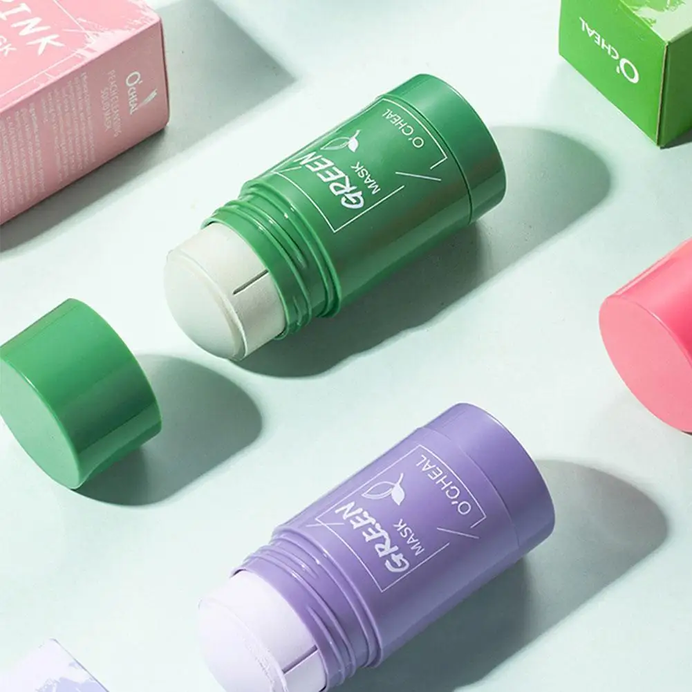 4 Colors Face Clean Mask Green Tea Cleansing Stick Mask Smear Acne Shrink Blackhead Moisturizing Deep Cleansing Mask Film Pores
4 Colors Face Clean Mask Green Tea Cleansing Stick Mask Smear Acne Shrink Blackhead Moisturizing Deep Cleansing Mask Film Pores