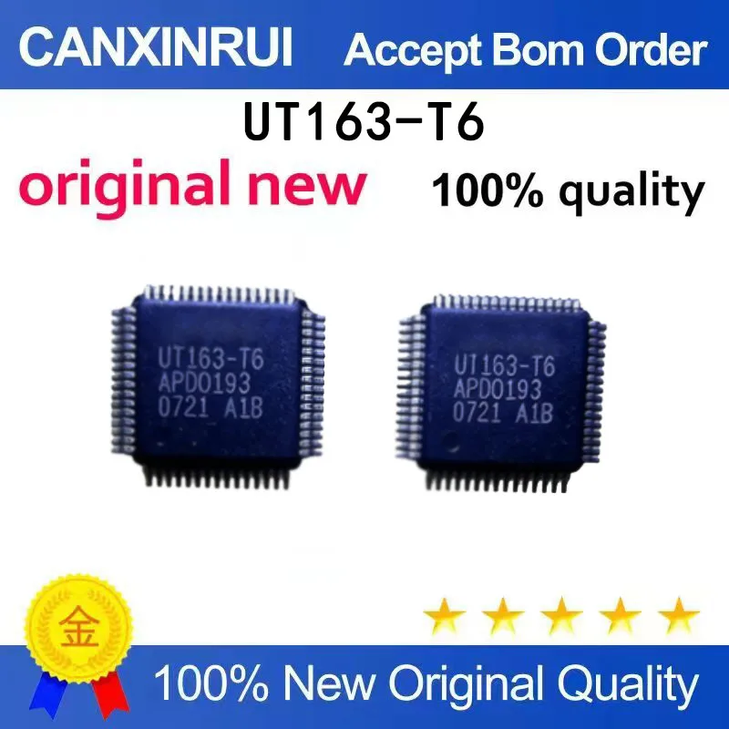 (5-100 pieces)New stock UT163-T6 TQFP64
(5-100 pieces)New stock UT163-T6 TQFP64