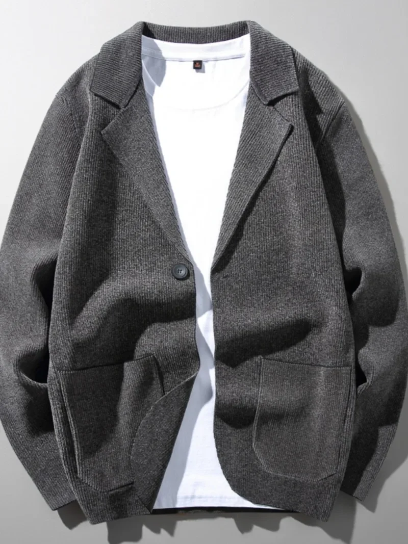 Juspinice Spring and Autumn Casual Korean Version Men's Knitted Sweater Jacket Trend Slim Fit Sweater Suit Top Male Clothing
Juspinice Spring and Autumn Casual Korean Version Men's Knitted Sweater Jacket Trend Slim Fit Sweater Suit Top Male Clothing