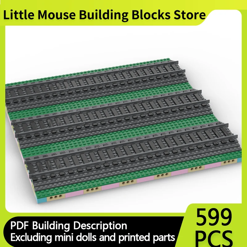 City Street View Model MOC Building Bricks Railway Triple Track Modular Technology Children Holiday Gifts Assemble Toys Suit
City Street View Model MOC Building Bricks Railway Triple Track Modular Technology Children Holiday Gifts Assemble Toys Suit