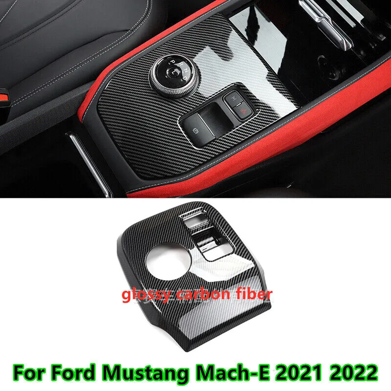For Ford Mustang Mach E 2021 2022 Carbon Fiber Gear Shift Box Panel Cover Trim
For Ford Mustang Mach E 2021 2022 Carbon Fiber Gear Shift Box Panel Cover Trim