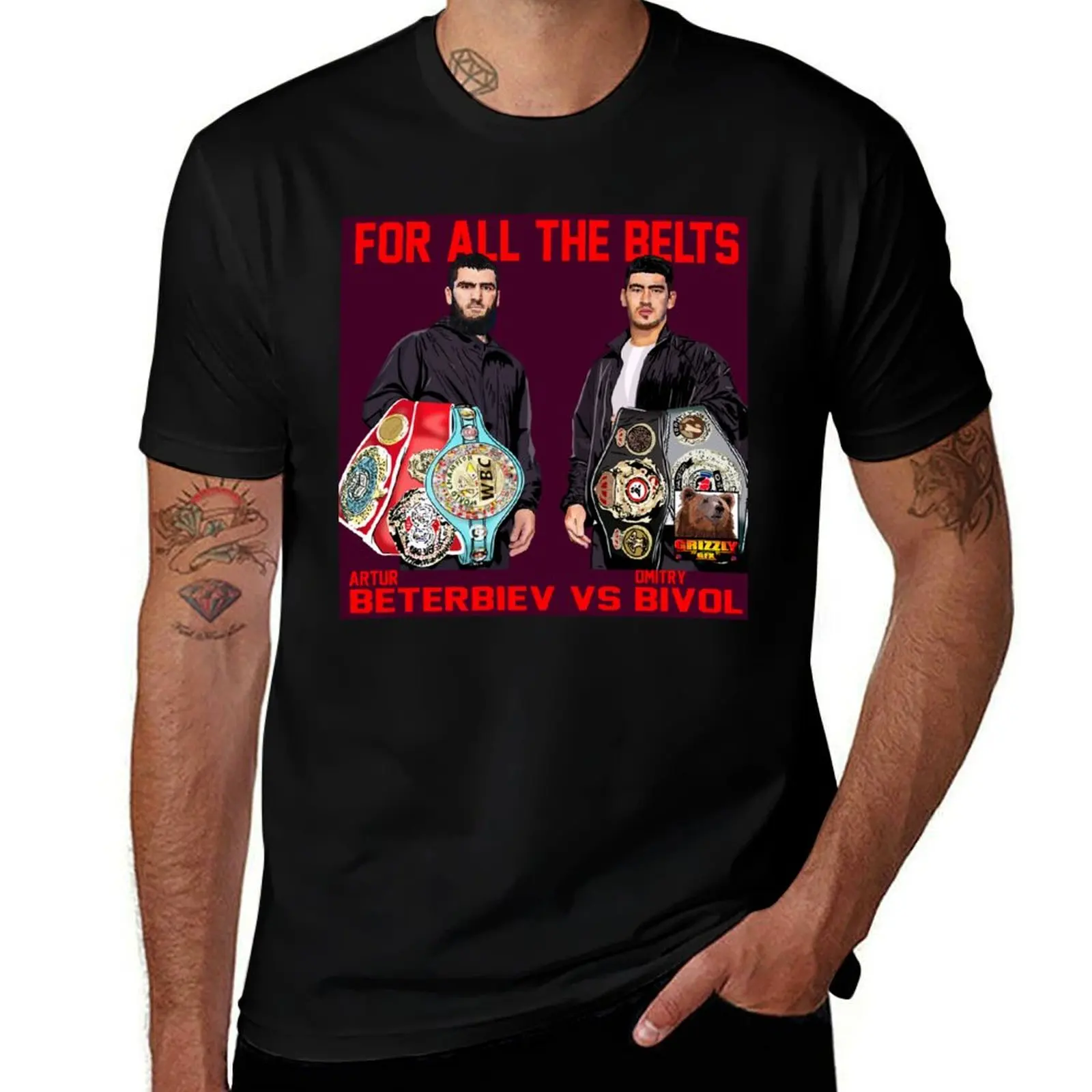 Beterbiev vs Bivol: Unifying All the Titles T-Shirt t shirts for man graphic vintage T-Shirt
Beterbiev vs Bivol: Unifying All the Titles T-Shirt t shirts for man graphic vintage T-Shirt