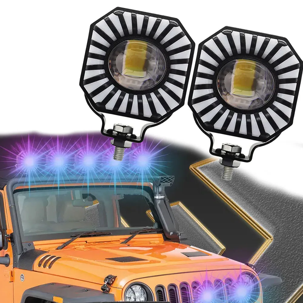 70 Вт Универсальный двойной Halo Angel Devil Eye светодиодный прожектор дневного света дальнего света светодиодный рабочий свет для автомобиля мотоцикла
70 Вт Универсальный двойной Halo Angel Devil Eye светодиодный прожектор дневного света дальнего света светодиодный рабочий свет для автомобиля мотоцикла