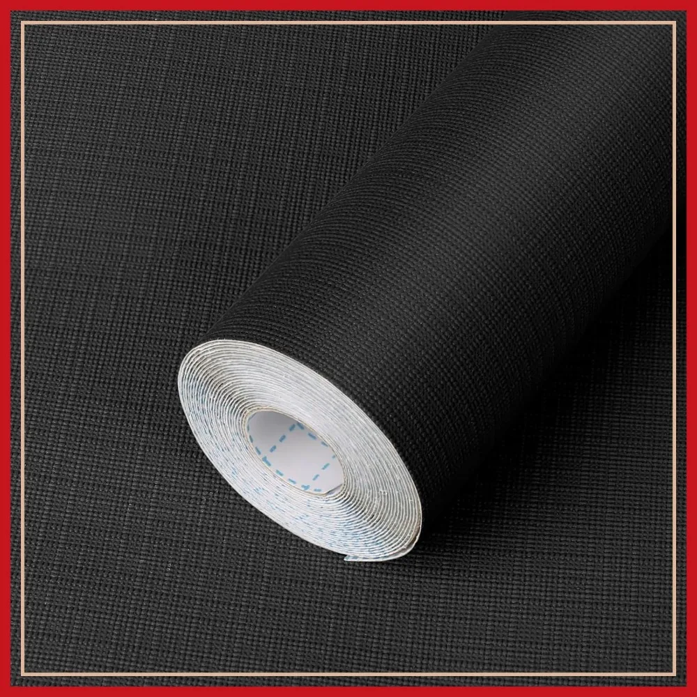 Self Adhesive Shelf Liner, Peel and Stick Drawer Liner Waterproof Contact Decor Liner with Grain Texture for Kitchen Cabinets, Bedroom, Classroom, Cover Book (Black, 23.6 x 393.7 inches)
Self Adhesive Shelf Liner, Peel and Stick Drawer Liner Waterproof Contact Decor Liner with Grain Texture for Kitchen Cabinets, Bedroom, Classroom, Cover Book (Black, 23.6 x 393.7 inches)