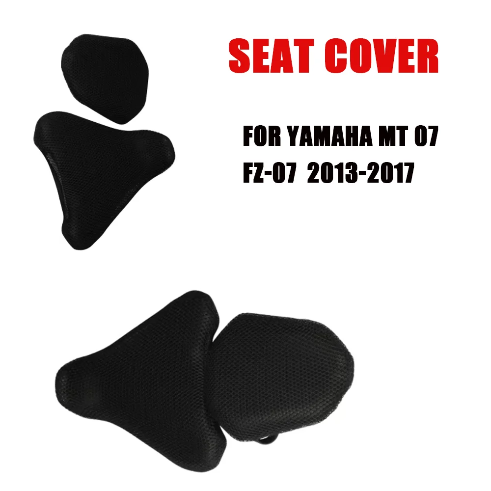 For YAMAHA MT 07 FZ-07 2013 2014 2015 2016 2017 Motorcycle Accessories Seat Cushion Cover Anti-Slip Mesh Fabric Protector
For YAMAHA MT 07 FZ-07 2013 2014 2015 2016 2017 Motorcycle Accessories Seat Cushion Cover Anti-Slip Mesh Fabric Protector