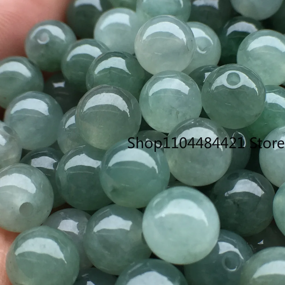 Высококачественные круглые бусины из мьянманского жадеита класса А для изготовления ювелирных изделий, браслетов, ожерелий и аксессуаров своими руками
Высококачественные круглые бусины из мьянманского жадеита класса А для изготовления ювелирных изделий, браслетов, ожерелий и аксессуаров своими руками