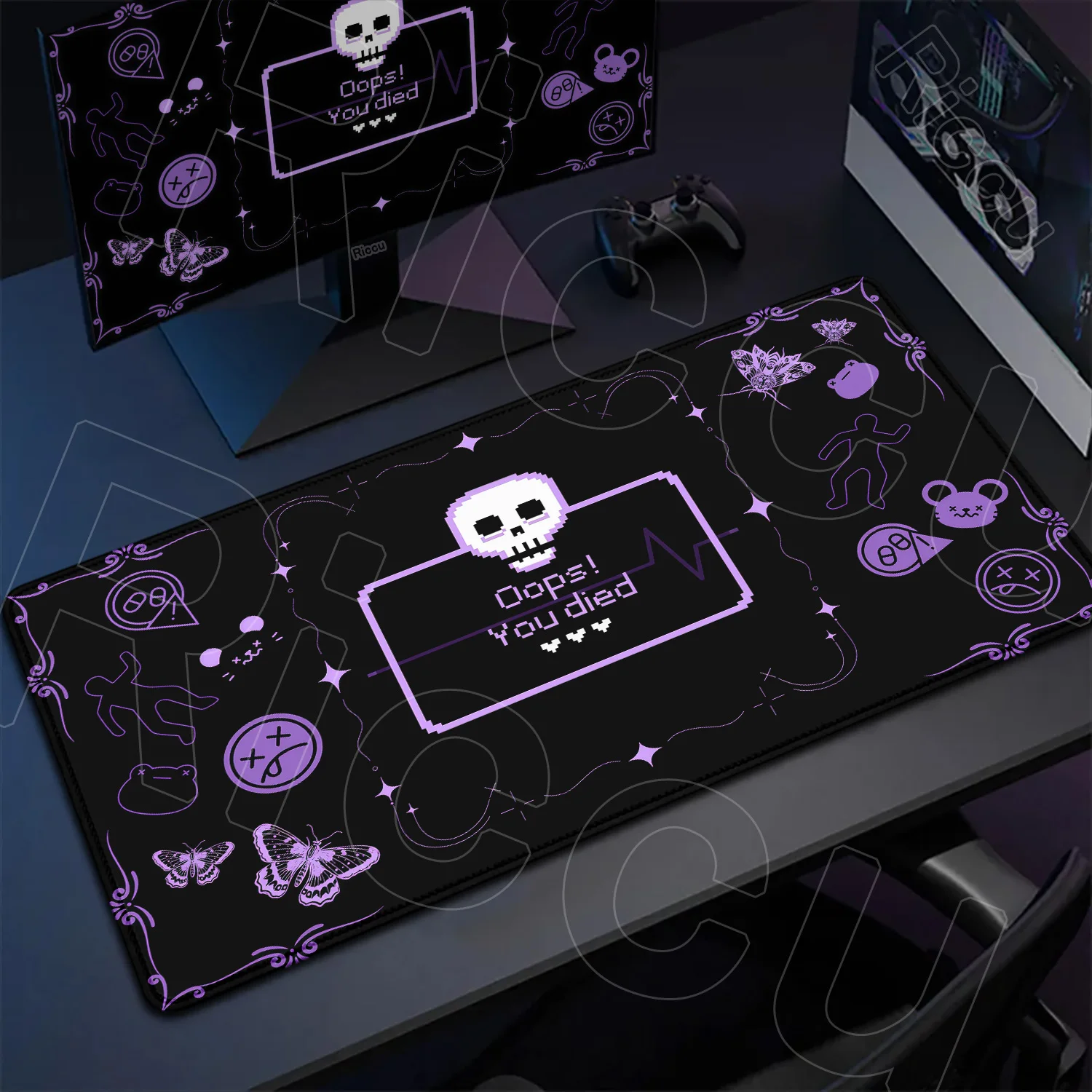 XXL Pixel Skull Game E-Sport Аксессуары для ПК Коврик для мыши Gamer Настольный коврик с прошитыми краями Натуральный каучук Удлиненный игровой коврик
XXL Pixel Skull Game E-Sport Аксессуары для ПК Коврик для мыши Gamer Настольный коврик с прошитыми краями Натуральный каучук Удлиненный игровой коврик