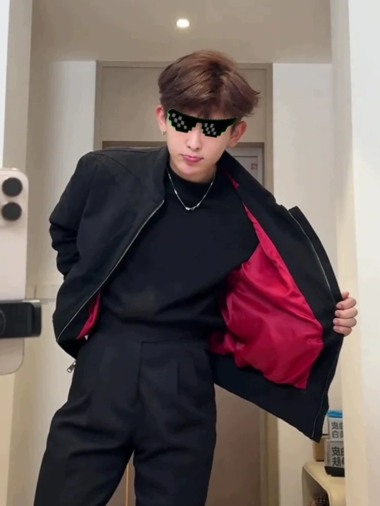 Мужская повседневная куртка Bla American Style Flight Jacket из хлопка с усиленными плечами, свободного кроя, для бейсбола
Мужская повседневная куртка Bla American Style Flight Jacket из хлопка с усиленными плечами, свободного кроя, для бейсбола