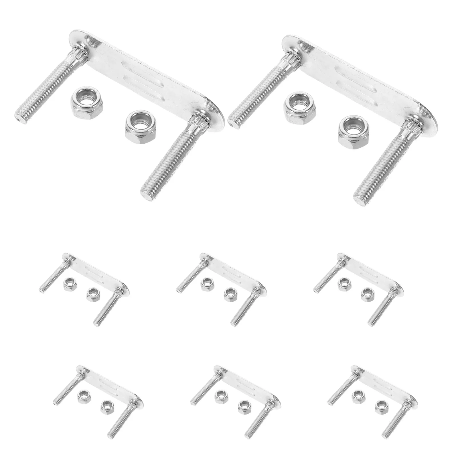 8Pcs Roller Skate Bracket Plates 30Mm Double Row Shock Absorbing Base Ideal Indoor Outdoor Quad Skate Assembly Replacement
8Pcs Roller Skate Bracket Plates 30Mm Double Row Shock Absorbing Base Ideal Indoor Outdoor Quad Skate Assembly Replacement