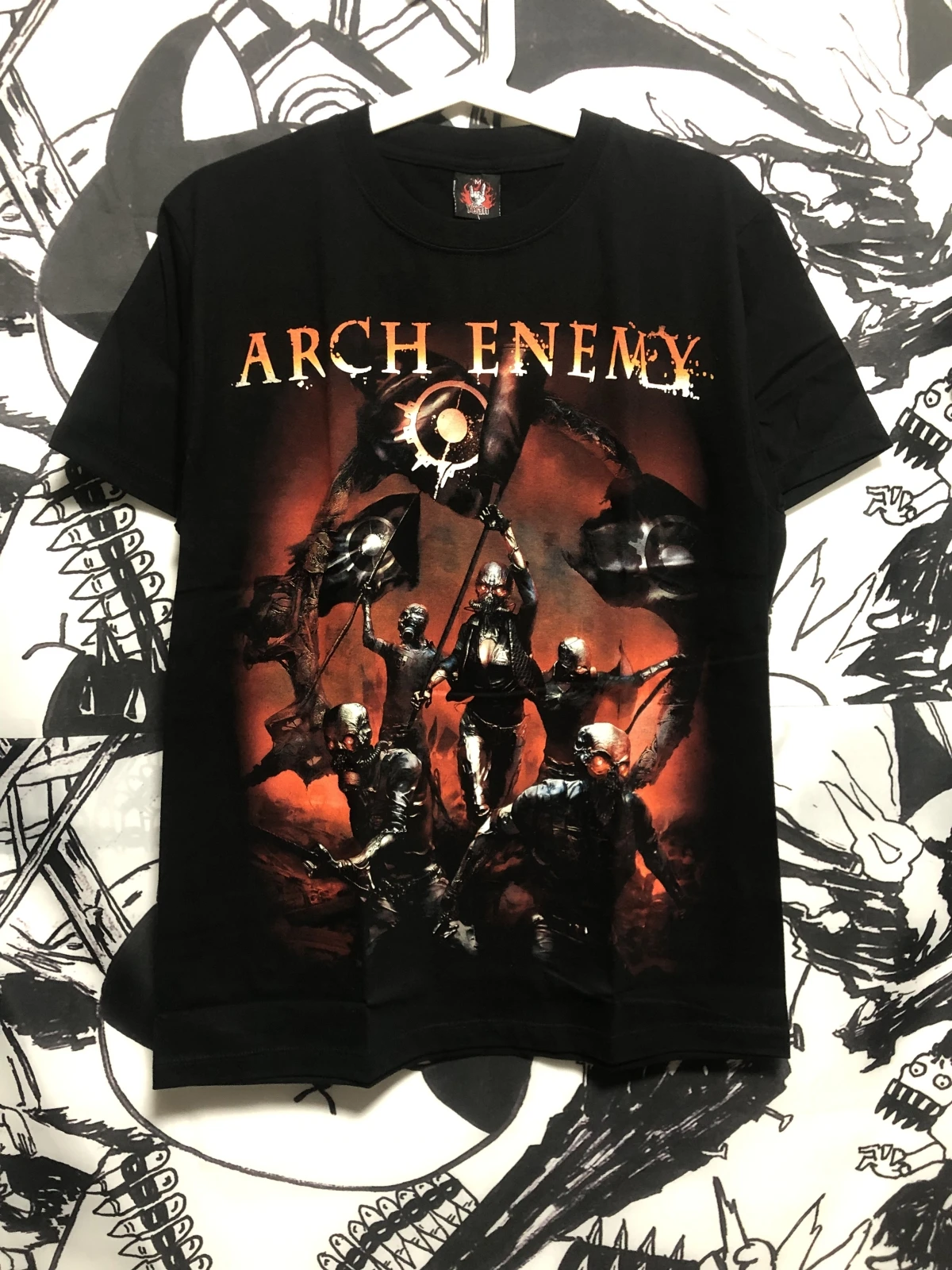 Футболка Arch Enemy Band Metal Ro Cotton ort Sve ex Thai Version, дышащая, впитывающая пот, приятная для кожи, прочная
Футболка Arch Enemy Band Metal Ro Cotton ort Sve ex Thai Version, дышащая, впитывающая пот, приятная для кожи, прочная