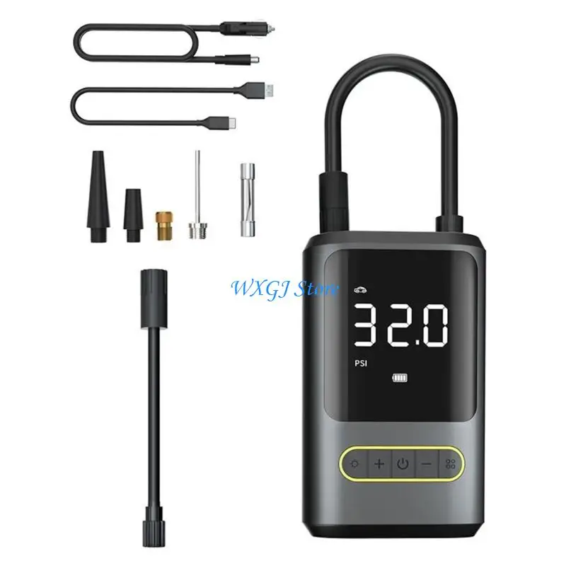 37JE Quick Charging Tire Pump With Emergency Light And Accurate Pressure Monitoring For excursions
37JE Quick Charging Tire Pump With Emergency Light And Accurate Pressure Monitoring For excursions