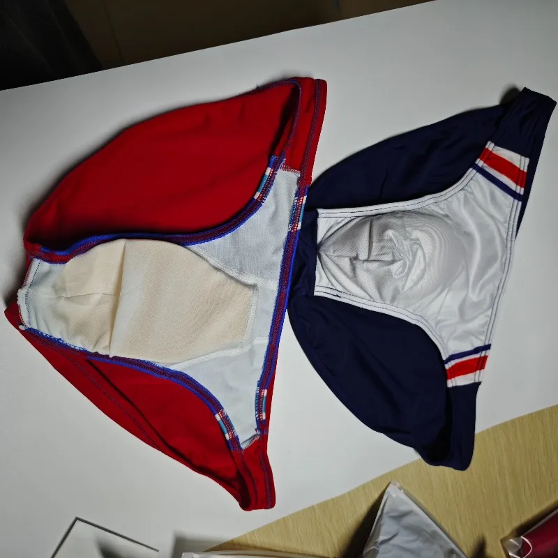 2026Real shot new men's swimming trunks color matching mesh swimming trunks low waist cup swimming trunks beach shorts BS426
2026Real shot new men's swimming trunks color matching mesh swimming trunks low waist cup swimming trunks beach shorts BS426