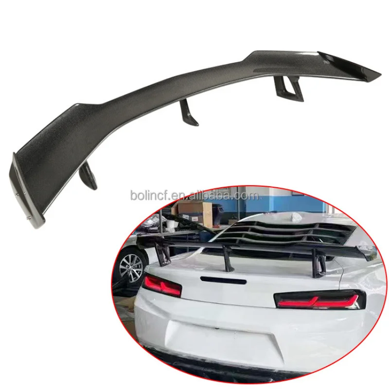 ZL1 Style Carbon Fiber Rear Trunk Spoiler Guide Wing Lip Tail Wing for Camaro 2015-2022 Body Kit
ZL1 Style Carbon Fiber Rear Trunk Spoiler Guide Wing Lip Tail Wing for Camaro 2015-2022 Body Kit