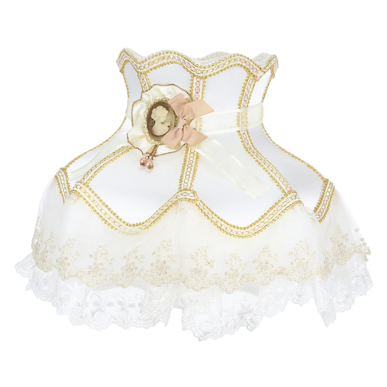 Vintage Fabric Lace Lamp Shade Scallop Chandelier Cover Bell Floor Lamp Replacement Clip On Table Lampshade Fringe Cloth Light
Vintage Fabric Lace Lamp Shade Scallop Chandelier Cover Bell Floor Lamp Replacement Clip On Table Lampshade Fringe Cloth Light