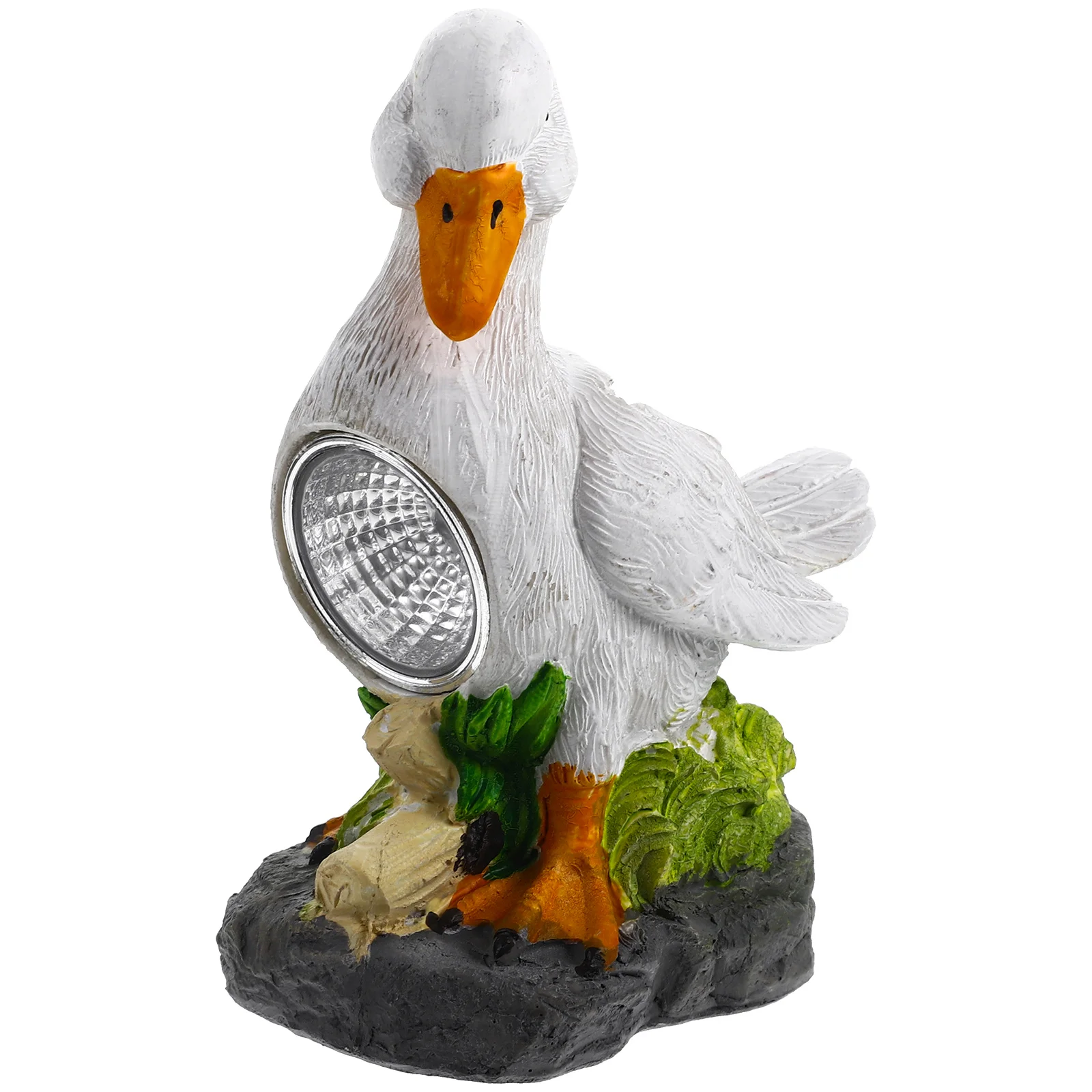 Solar Duck Lights Resin Craft Glowing Figurine White Color Outdoor Garden Statues Energy Saving LED Lawn Lamp Pathway Yard
Solar Duck Lights Resin Craft Glowing Figurine White Color Outdoor Garden Statues Energy Saving LED Lawn Lamp Pathway Yard